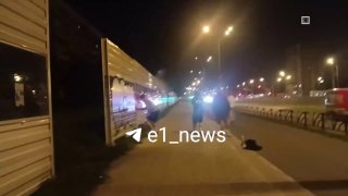 Семейная пара пострадала от хулиганов с газовым пистолетом